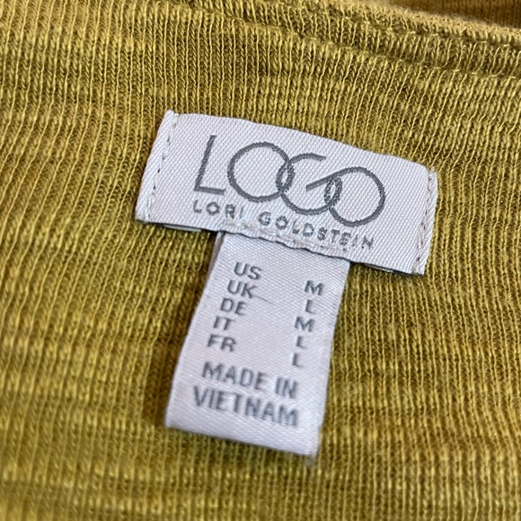 NWOT LOGO by Lori Goldstein Cardigan w Button Closure - Picture 8 of 11